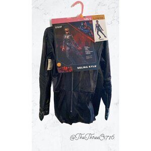 Girls/ Childs Youth Selina Kyle 3 Piece Halloween Costume size L NWT